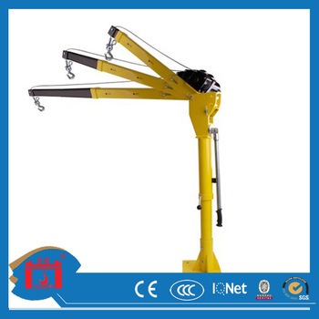 12V/24V 500kg Truck Mounted Mini Jib Crane