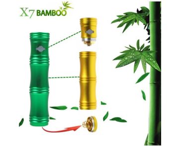 2014hot X7 Bamboo Adjustable Voltage E-Cigarettes Wholesale