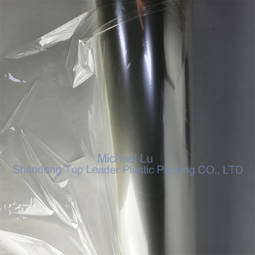 Transparent BOPET plastic sheet roll base film