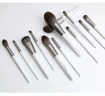 Bunch Flower Wooden Handle Makeup Brushes Sets