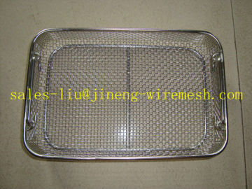 AP jineng factory Hot sales ! Low price ! metal Storage Basket/stainless steel Disinfection basket