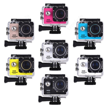 Outdoor Mini Sport Action Camera: 30M Waterproof, 1080P Underwater & Helmet Video Recording Cam for SJCAM SJ4000