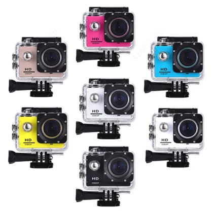 Outdoor Mini Sport Action Camera: 30M Waterproof, 1080P Underwater & Helmet Video Recording Cam for SJCAM SJ4000