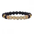 8mm Essential Oil Beads Bracelet Lava Rock Stone Bracelet Perfume Diffuser Bracelet for Men Women