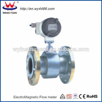 Electromagentic flow meter for waste water application