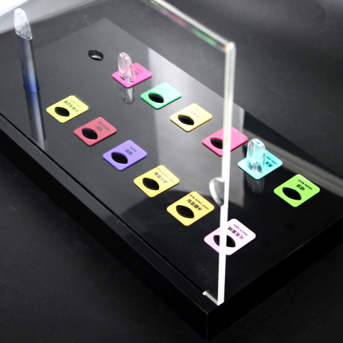 Cute Assemble Acrylic E-liquid Cigarette Display Stand