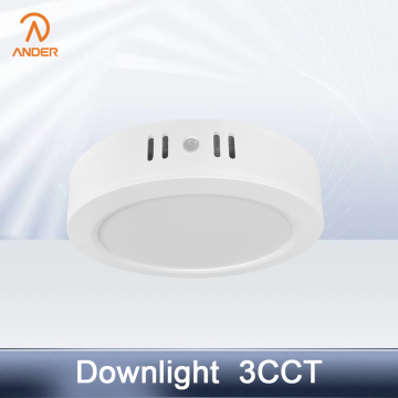 椭圆形3CCT多电源嵌入式照明解决方案