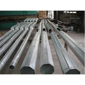 Top Grade Street Lighting Mid-Hinged Pole