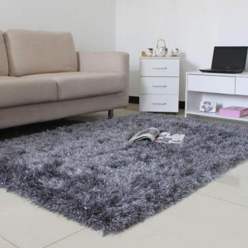 Microfiber Polyester Silk Shaggy Carpets Rugs