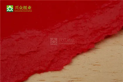 Red Papier Paperboard Card for Box