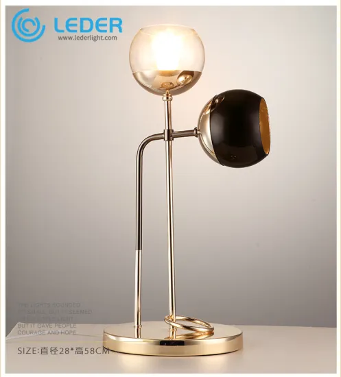 LEDER Big Accent Table Lamps
