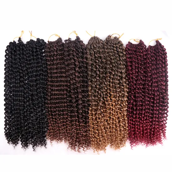 Wholesale Best Selling Ombre Water Wave 613 Passion Twist Crochet Braiding Hair Wholesale Passion Twist
