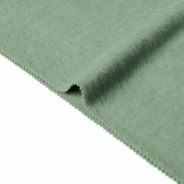 प्रीमियम सॉफ्ट ब्रश लंबा अल्पाका ऊनी बुना हुआ कपड़ा