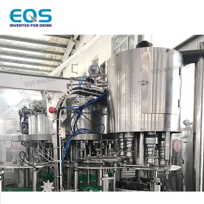 Automatic PET Bottling Machine for Carbonated Beverages with Gas Filling