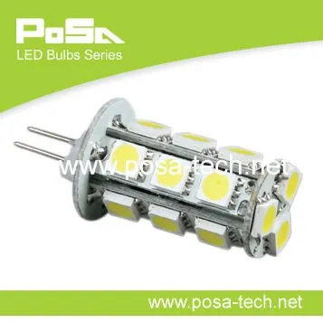 plastic 3.6w 200lm led light (PS-G4-5050-18)