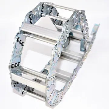 Steel series cable drag chain CNC machine tool cable drag chain cable protection metal drag chain