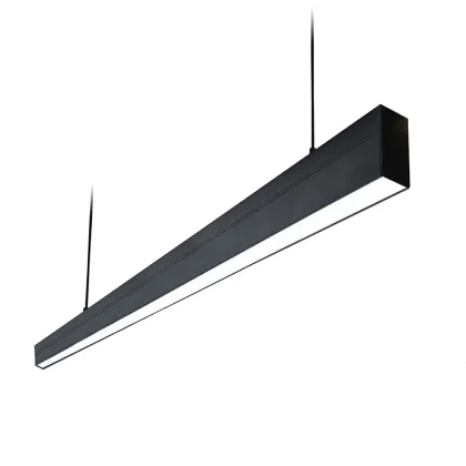 HUAYI High Quality Modern Office LED Linear Light Aluminum Pendant Lighting