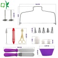 Kits d&#39;outils de décoration de gâteaux multifonctions en silicone