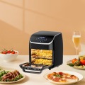 LED-Touchscreen-Luftfritteuse, Toaster, Ofen RC006