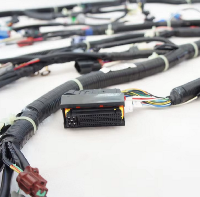 Game machine wiring harness