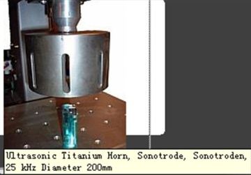Ultrasonic Titanium Horn,sonotrode,sonotroden,25khz Diameter 200mm