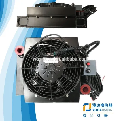 Wuxi hydraulics oil cooler for engineering machinery