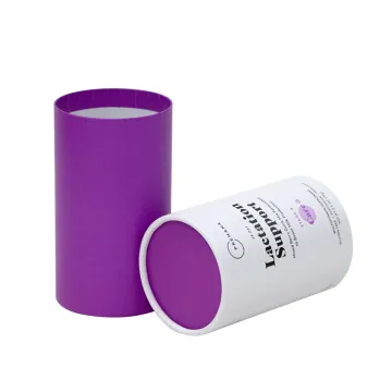 Recycle Pantone Color Printing Paper ylinder Packaging Box