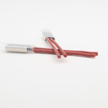 CQC Approved Iron Shell Klixon Thermal Protector 20A with Wire and Insulation Sleeve - BK20 Series