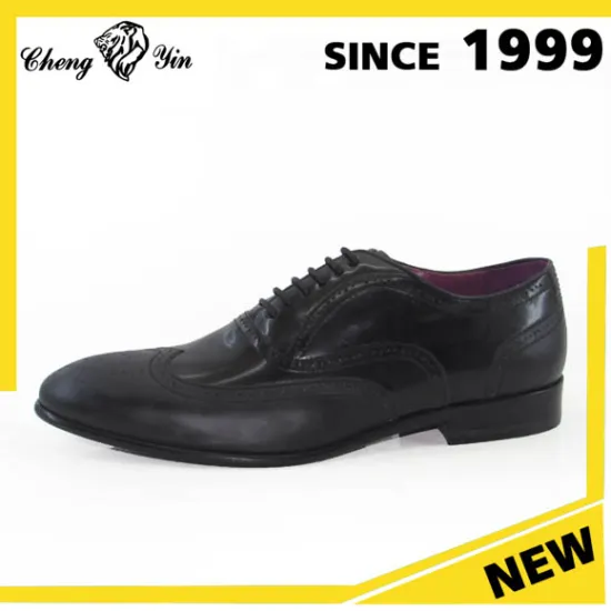 2017 Germany Popular black leather luxurious Oxford Dress Shoes for Men