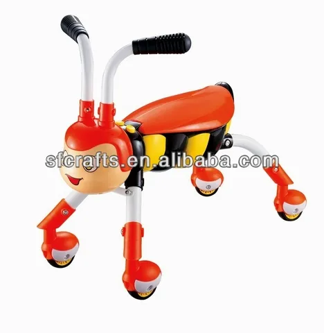 2014 New Style Cartoon Baby Ride On Car Toy