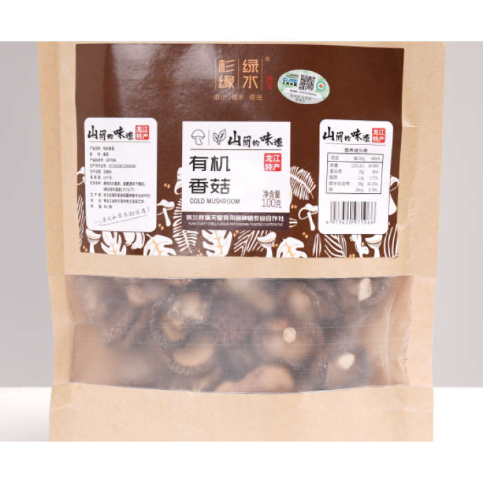 100g de cogumelos shiitake secos