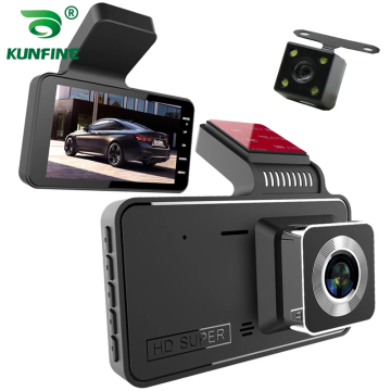 1080p Corredor de conducción oculta Recordadora DVR DVR Dash Camera Dual Lente Dual