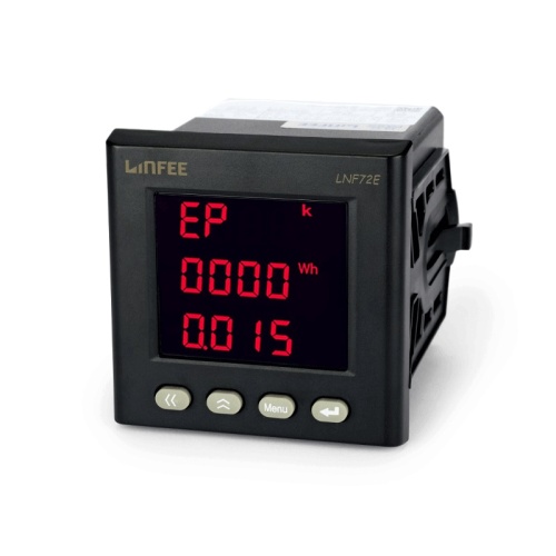 Medidor de potencia multifunción con sistema de monitoreo RS485