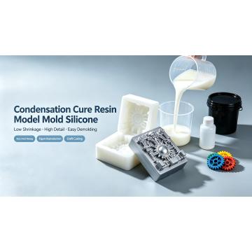 HY-E630 Addition Curing Platinum Silicone Rubber 30 Shore A for Resin and Soap Mold Making