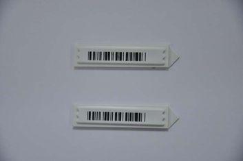 Custom Anti Theft Label Source Tag 58kHz White DR Barcode I