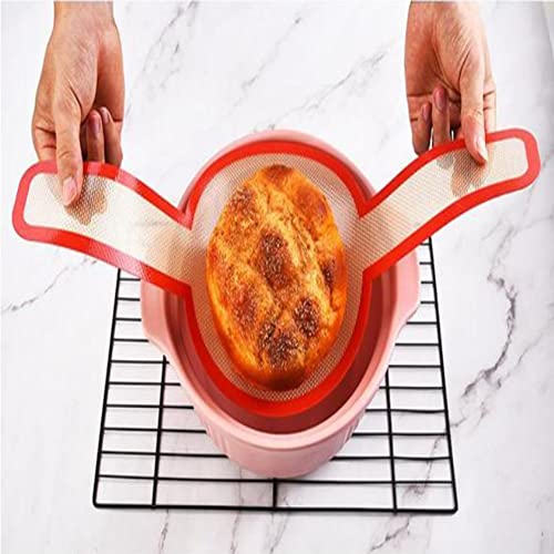 New design silicone pastry mat with long handles