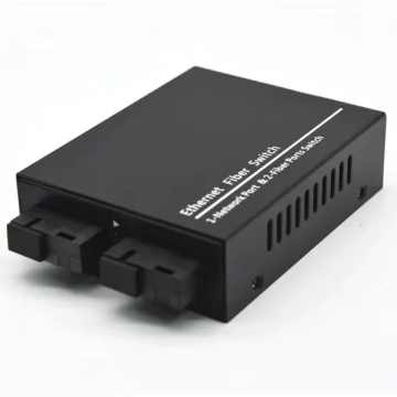 10/100/1000Mb/s Fiber Optic Media Converter - Single Mode and Multi-Mode