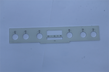 White Oven Control Panel Glass for Sale