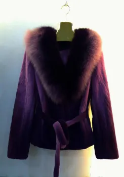 ladies' fur coat