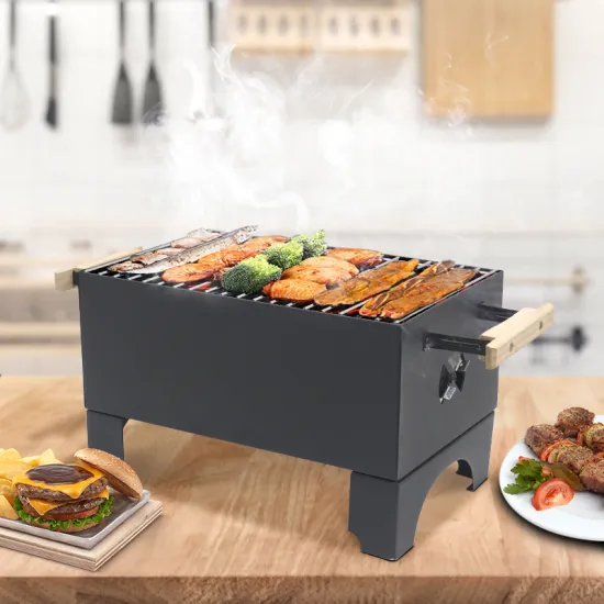Portable Tabletop Charcoal BBQ Grill