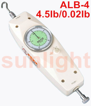 Force Meter Analog Push and Pull Force Gauge 4.5LB/2KG ALB-4