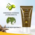 Body Bronze Natural Bronzer Sunscreen Self Sun Tan Enhance Lotion Tanning Cream