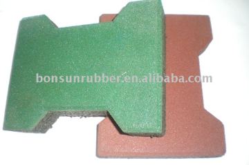 I style rubber tiles