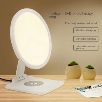 10000 Lux Sunlight Emotion Lamp: 3 Color Temperatures for Mood Therapy and Seasonal Depression