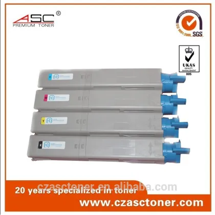 Compatible color toner cartridge for OKI c3300/c3400
