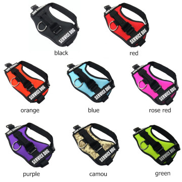 Reflective Rope Nylon Handle Adjustable Dog Harness