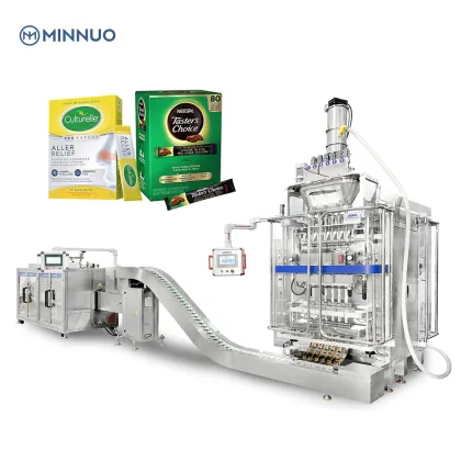 Automatic Cartoning Machine Inner Outer Hanging Ear Drip Coffee Sachet Bag Coffee Powder Packaging Machine Line