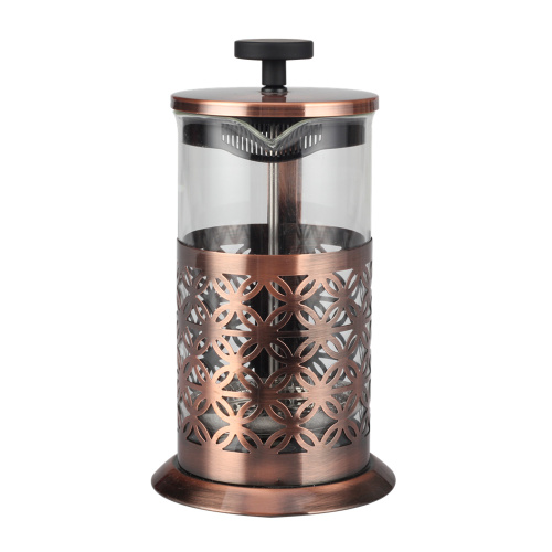 Stainless Steel Coffee Plunger Copper French Press