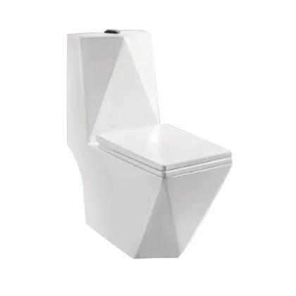 Factory Direct American One-Piece Siphon Conjoined Ceramic Toilet