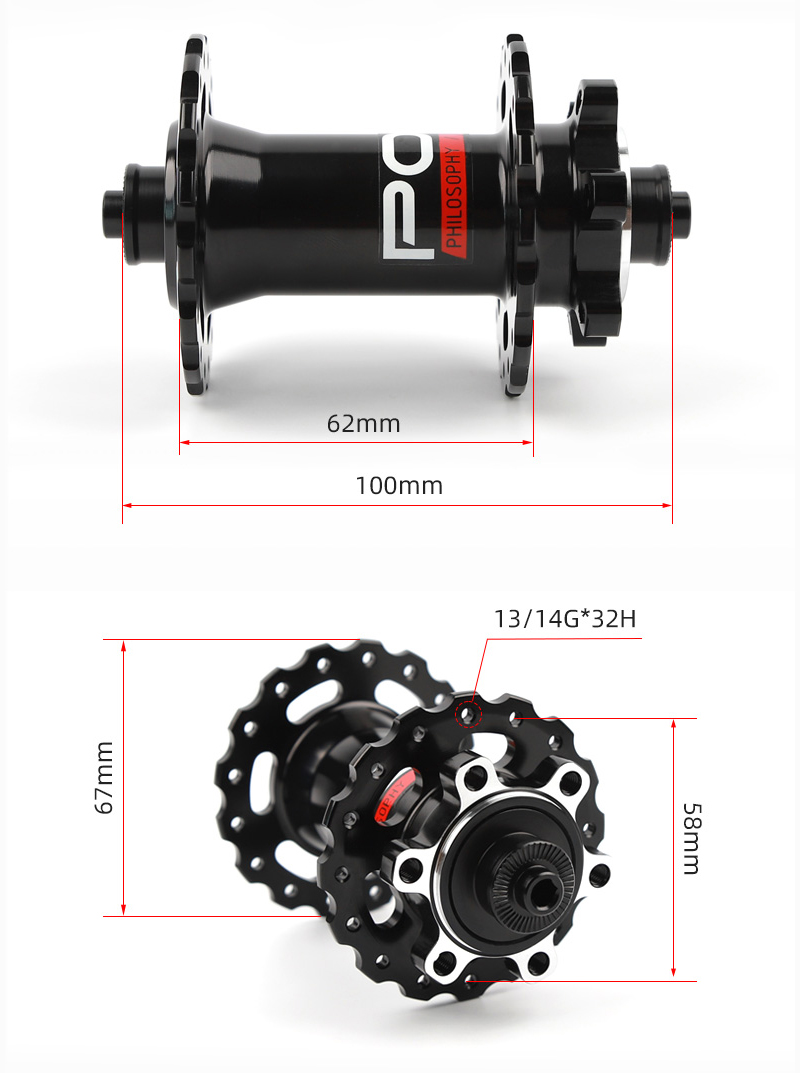 MTB HUB 135mm
